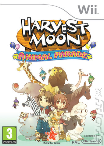 Harvest Moon: Animal Parade - Wii Cover & Box Art