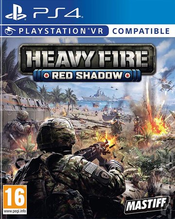 Heavy Fire: Red Shadow - PS4 Cover & Box Art