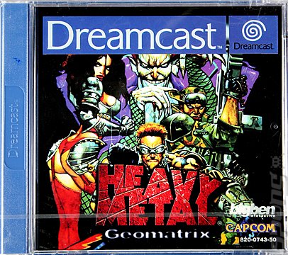 Heavy Metal : Geomatrix - Dreamcast Cover & Box Art