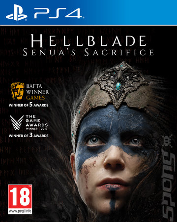 Hellblade: Senua's Sacrifice - PS4 Cover & Box Art