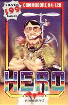 H.E.R.O. - C64 Cover & Box Art