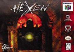 HeXen: Beyond Heretic - N64 Cover & Box Art