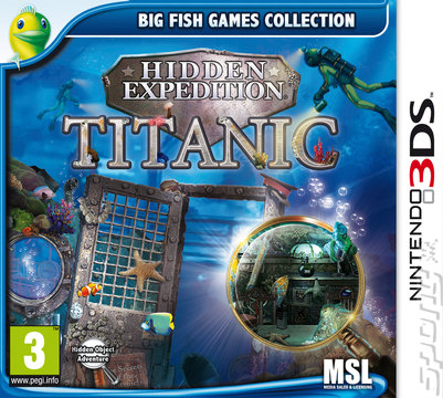Hidden Expedition: Titanic - 3DS/2DS Cover & Box Art