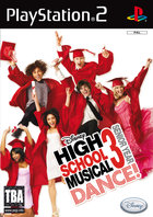 High School Musical 3: Senior Year Dance! - PS2 Cover & Box Art