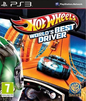 Hot Wheels World's Best Driver - PS3 Cover & Box Art