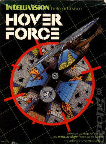 Hover Force - Intellivision Cover & Box Art