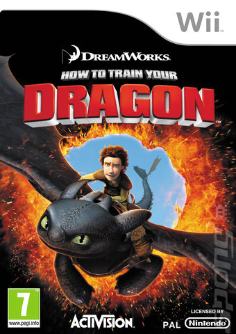 How to Train Your Dragon - Wii Cover & Box Art