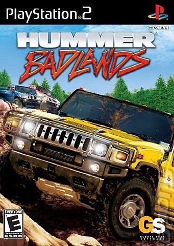 Hummer Badlands - PS2 Cover & Box Art
