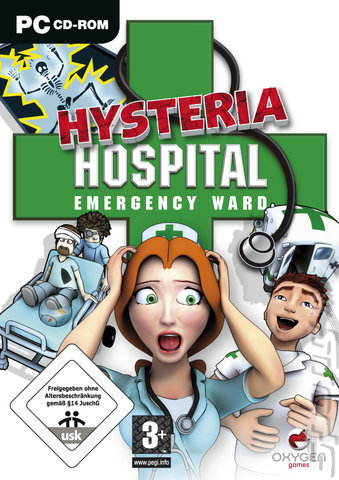 Hysteria Hospital: Emergency Ward - PC Cover & Box Art