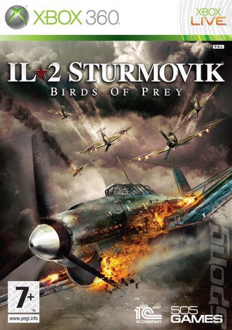 IL-2 Sturmovik: Birds of Prey - Xbox 360 Cover & Box Art