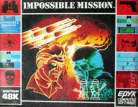Impossible Mission - Spectrum 48K Cover & Box Art