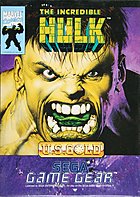 The Incredible Hulk - Game Gear Cover & Box Art