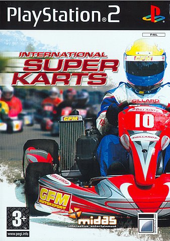 International Super Karts - PS2 Cover & Box Art