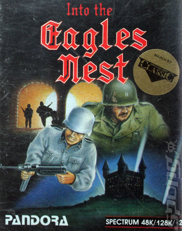 Into The Eagles Nest - Spectrum 48K Cover & Box Art
