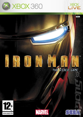 Iron Man: The Video Game - Xbox 360 Cover & Box Art