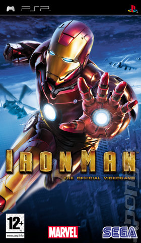 Iron Man: The Video Game - PSP Cover & Box Art