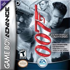 007: Everything or Nothing  - GBA Cover & Box Art