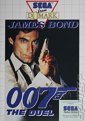 James Bond 007: The Duel - Sega Master System Cover & Box Art