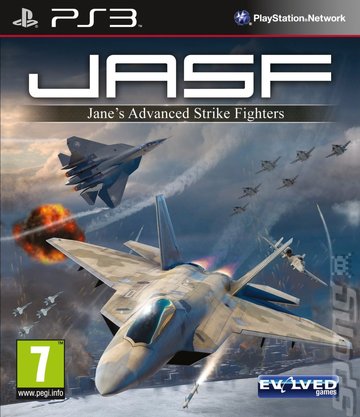 Jane's Advanced Strike Fighters - PS3 Cover & Box Art