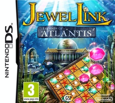 Jewel Link: Legends of Atlantis - DS/DSi Cover & Box Art