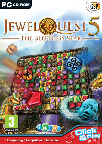 Jewel Quest 5: The Sleepless Star - PC Cover & Box Art