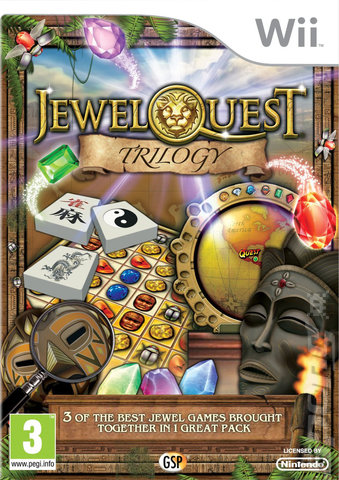 Jewel Quest Trilogy - Wii Cover & Box Art
