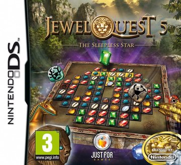 Jewel Quest 5: The Sleepless Star - DS/DSi Cover & Box Art