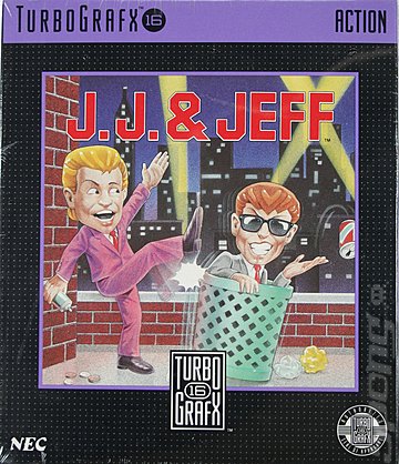 J.J. & Jeff - NEC PC Engine Cover & Box Art