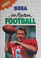 Joe Montana's NFL Football - Sega Master System Cover & Box Art