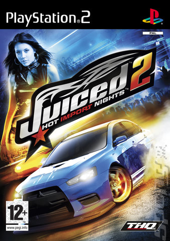Juiced 2: Hot Import Nights - PS2 Cover & Box Art