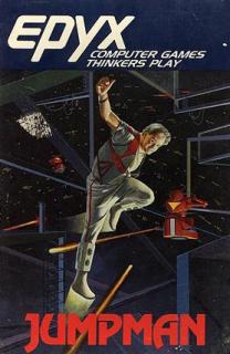 Jumpman - C64 Cover & Box Art