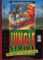 Jungle Strike - Sega Megadrive Cover & Box Art