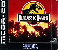 Jurassic Park - Sega MegaCD Cover & Box Art