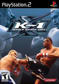 K-1 World Grand Prix - PS2 Cover & Box Art
