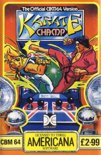 Karate Champ - C64 Cover & Box Art