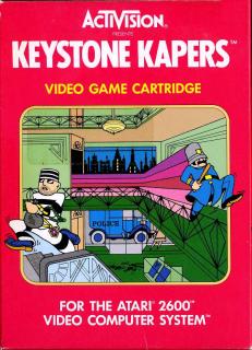 Keystone Kapers - Atari 2600/VCS Cover & Box Art