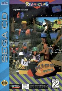 Kids on Site - Sega MegaCD Cover & Box Art