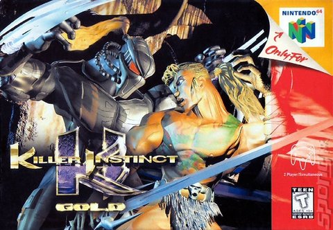 Killer Instinct Gold - N64 Cover & Box Art