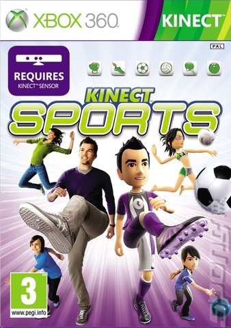 Kinect Sports - Xbox 360 Cover & Box Art