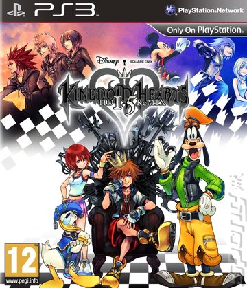 Kingdom Hearts HD 1.5 ReMIX - PS3 Cover & Box Art