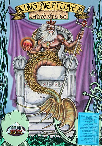 King Neptune's Adventure - NES Cover & Box Art