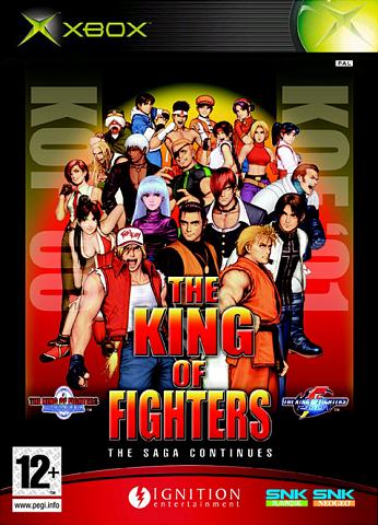 The King of Fighters 2000 & 2001 - Xbox Cover & Box Art