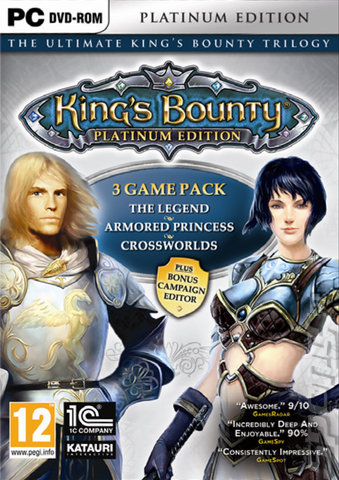 King's Bounty: Platinum Edition - PC Cover & Box Art