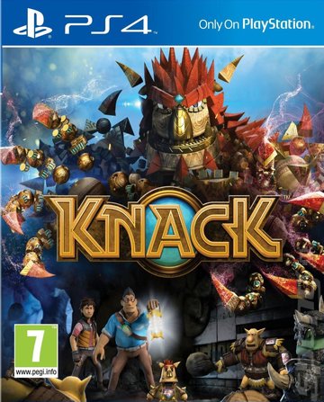 Knack - PS4 Cover & Box Art