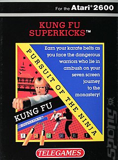 Kung Fu Superkicks: Pursuit of the Ninja (Atari 2600/VCS)