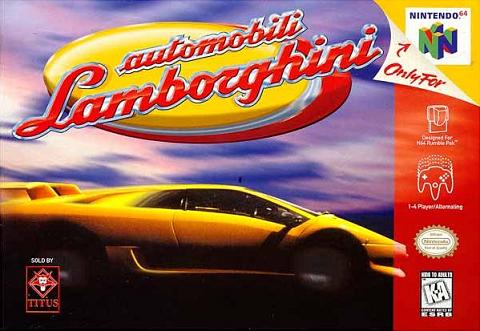 Lamborghini - N64 Cover & Box Art