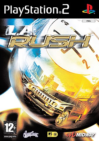 L.A. Rush - PS2 Cover & Box Art