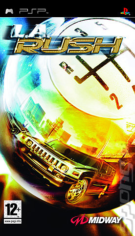 L.A. Rush - PSP Cover & Box Art