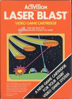 Laser Blast - Atari 2600/VCS Cover & Box Art