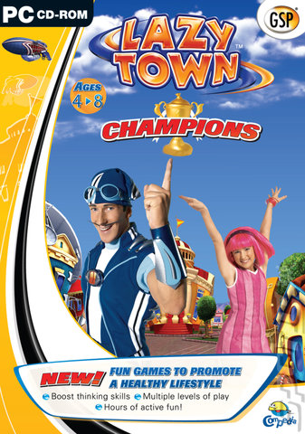 Lazy Town Champions - PC Cover & Box Art